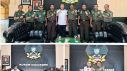 Kolaborasi Membangun Negeri, Bupati Pesawaran Silaturahmi Ke Makorem 043/Gatam  