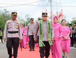 Kapolda Lampung Irjen pol.Helmy Santika laksanakan Kunjungan kerja ke Polres Pesawaran