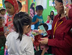 Pokja Gerimis KKN UTB Lampung, Berikan Asupan Gizi Anak di Desa Lematang