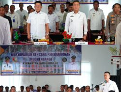 M. Firsada Buka Musrenbang Tingkat Kecamatan Lambu Kibang