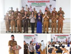 Rakor Kades Se-Kabupaten Pesawaran, Bupati Dendi Ramadhona Apresiasi Jalinan Silaturahmi Pemkab dan Pemdes