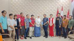 Bacalon Walikota Bandarlampung Iqbal Ardiansyah Sambangi Kantor PSI, Diskusi Satukan Visi dan Misi