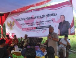 Sahlan Syukur Langsungkan Sosialisasi Pembinaan Ideologi Pancasila di Desa Wonodadi